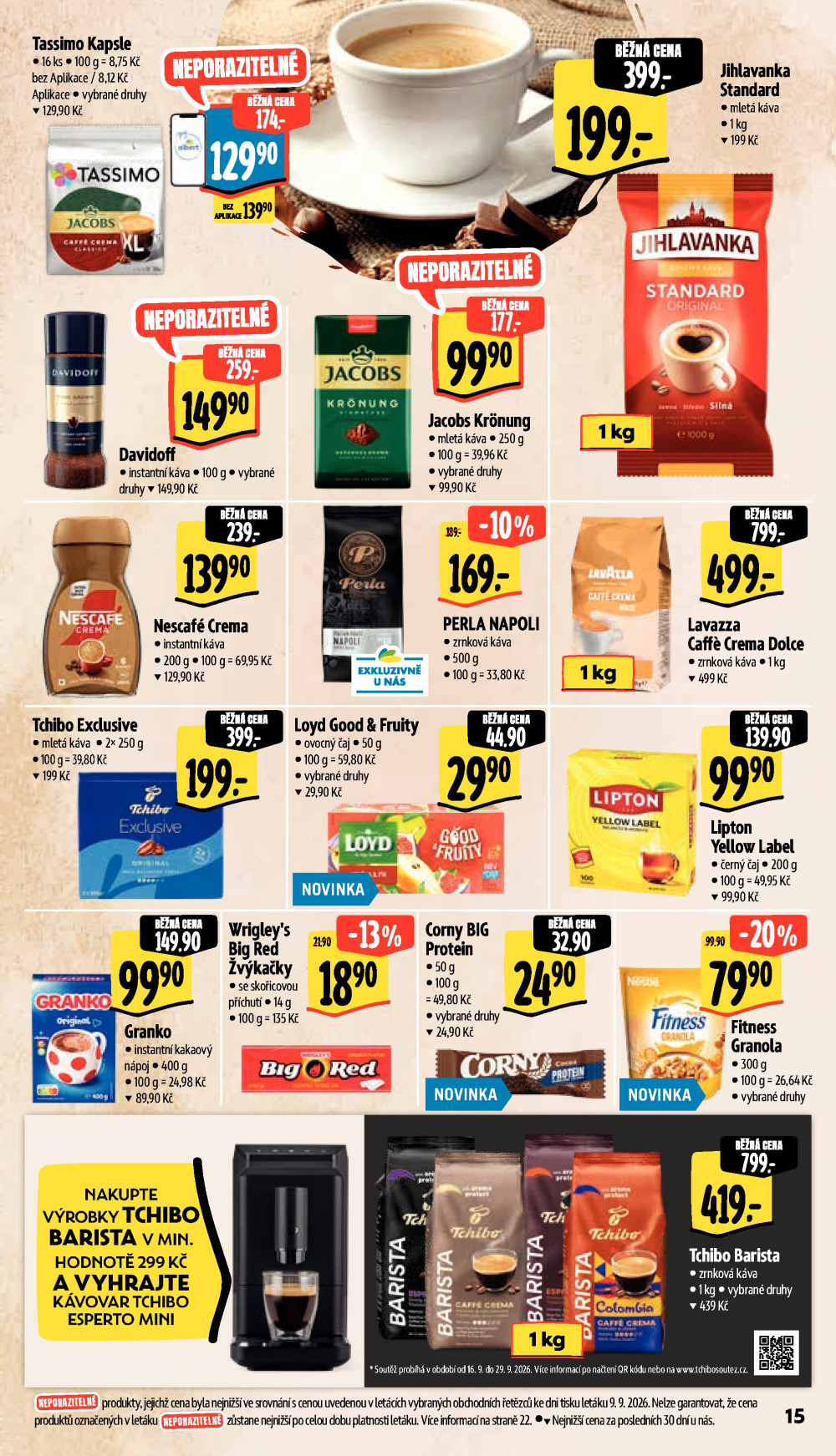Leták Albert Hypermarket leták - Jablonec nad Nisou, OC Rýnovka - strana 23
