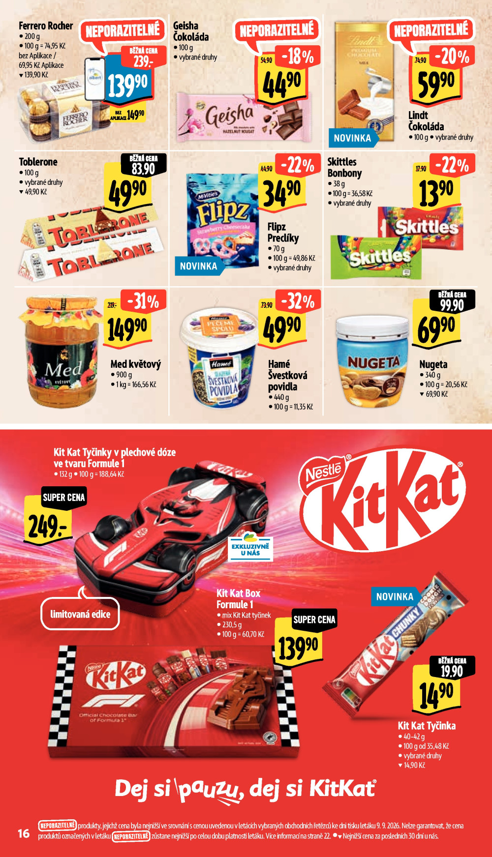 Leták Albert Hypermarket leták - Jablonec nad Nisou, OC Rýnovka - strana 24
