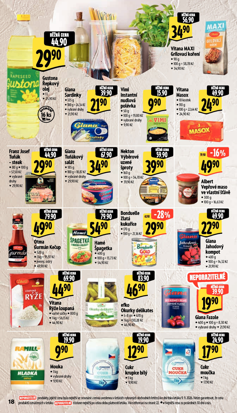 Leták Albert Hypermarket leták - Jablonec nad Nisou, OC Rýnovka - strana 28