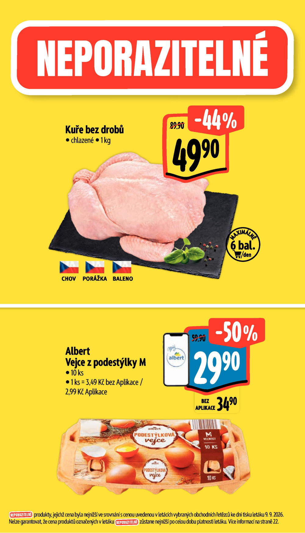 Leták Albert Hypermarket leták - Jablonec nad Nisou, OC Rýnovka - strana 2