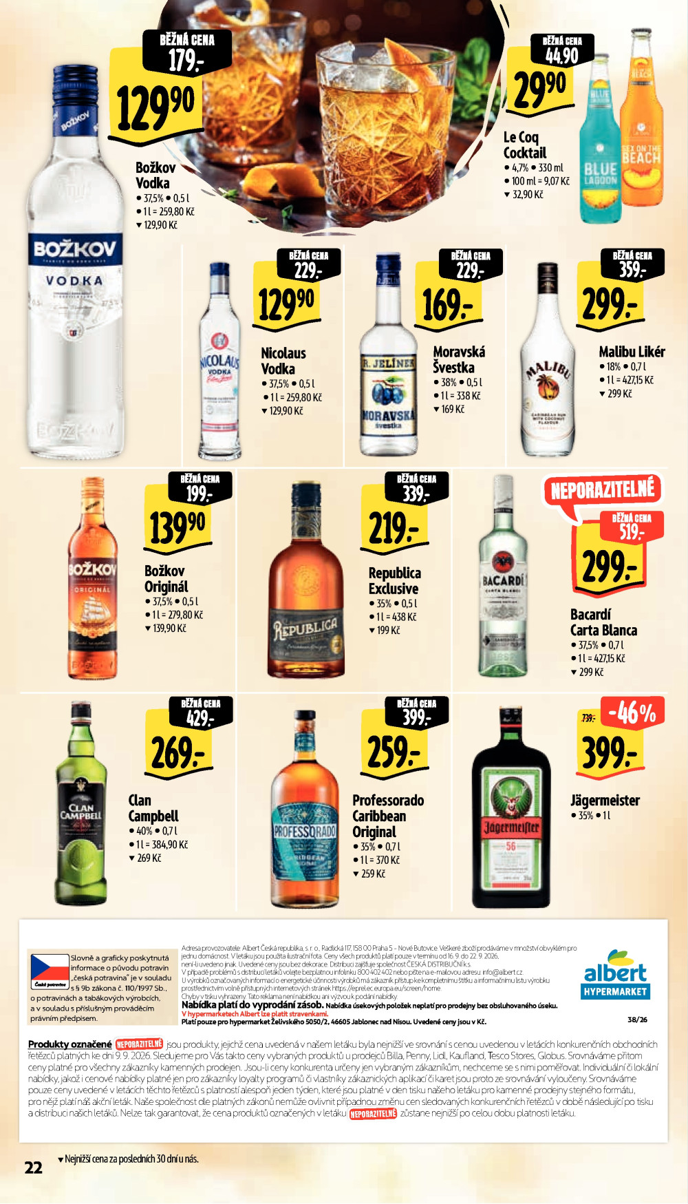 Leták Albert Hypermarket leták - Jablonec nad Nisou, OC Rýnovka - strana 32