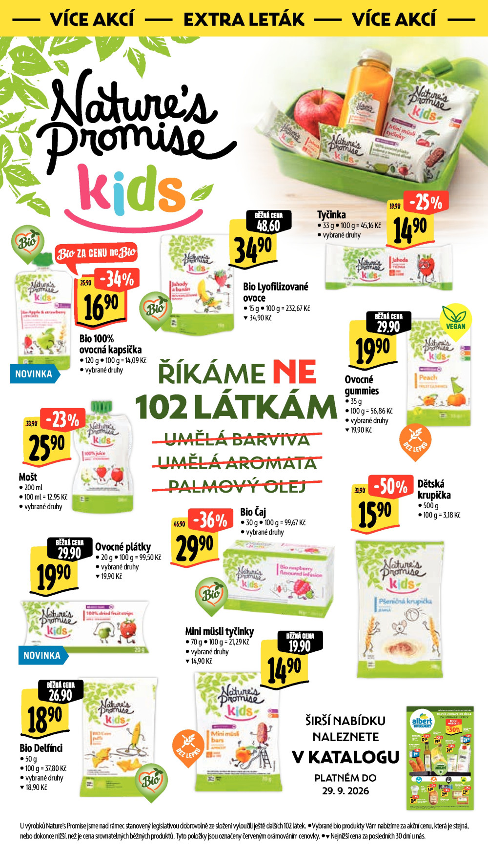 Leták Albert Hypermarket leták - Jablonec nad Nisou, OC Rýnovka - strana 50