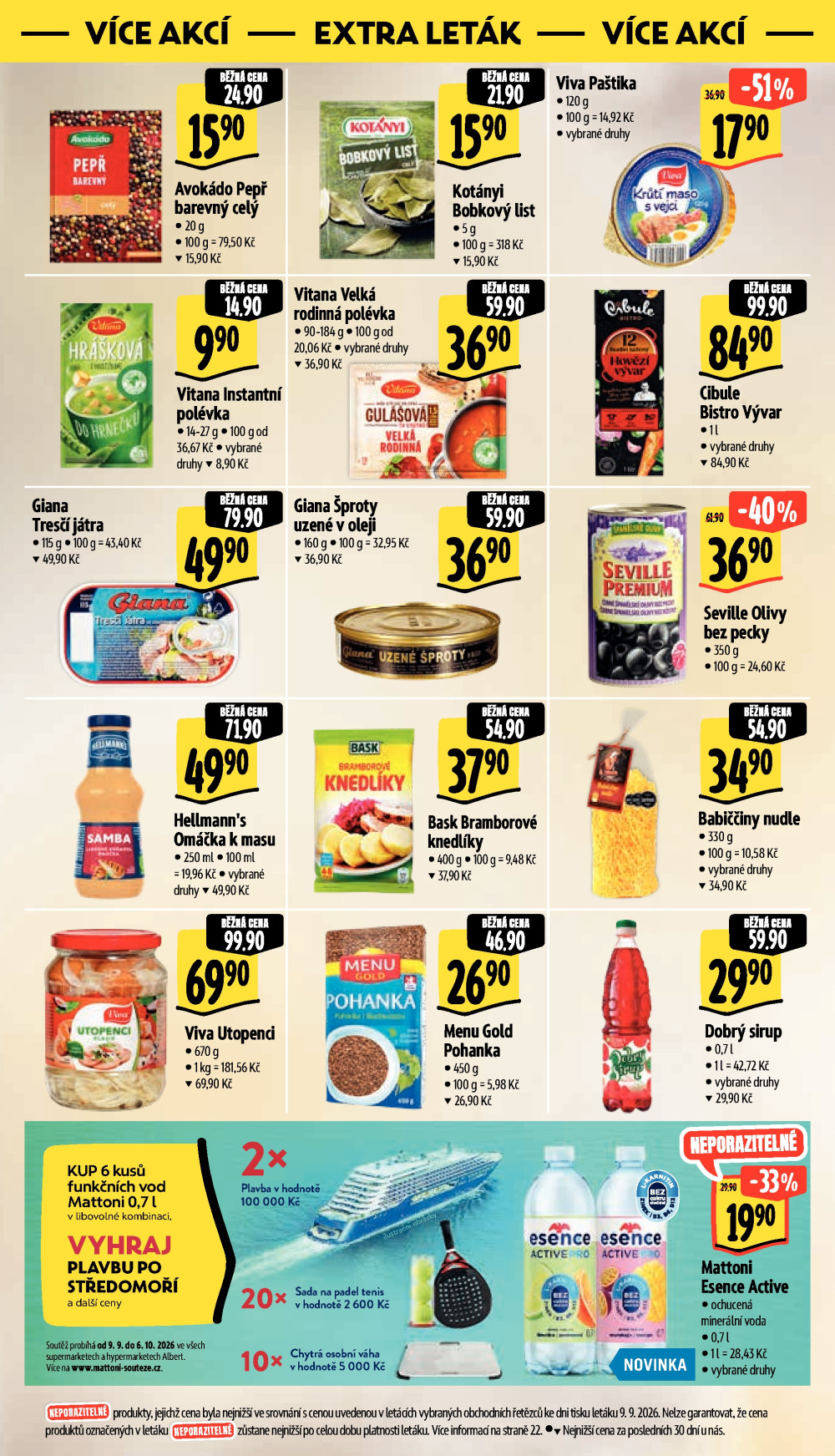 Leták Albert Hypermarket leták - Jablonec nad Nisou, OC Rýnovka - strana 56