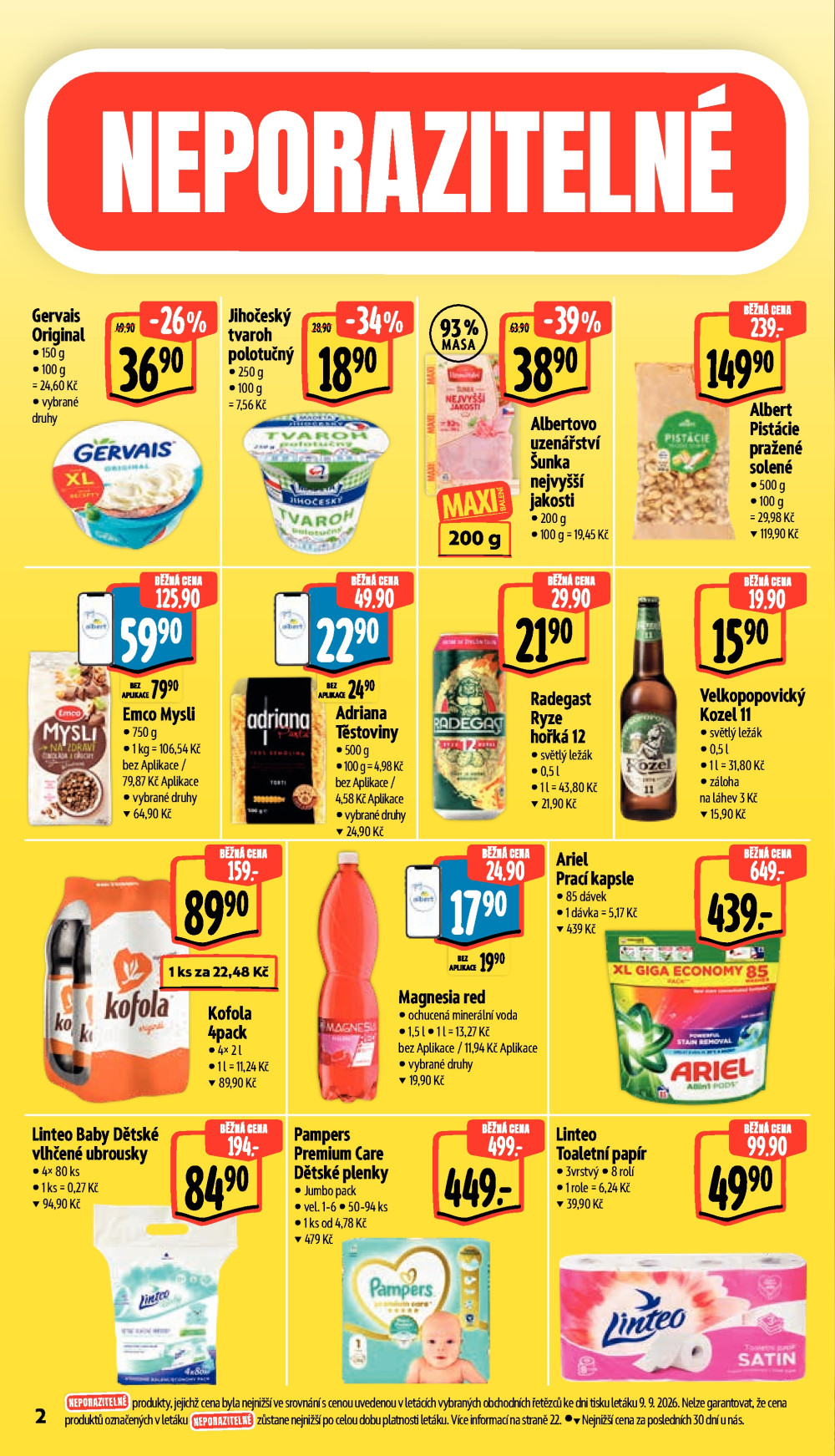 Leták Albert Hypermarket leták - Jablonec nad Nisou, OC Rýnovka - strana 6