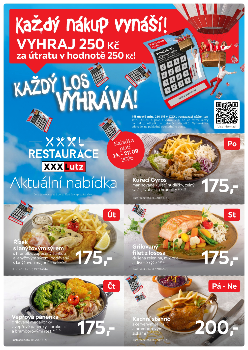 Leták XXXLutz leták -  Restaurace - strana 1
