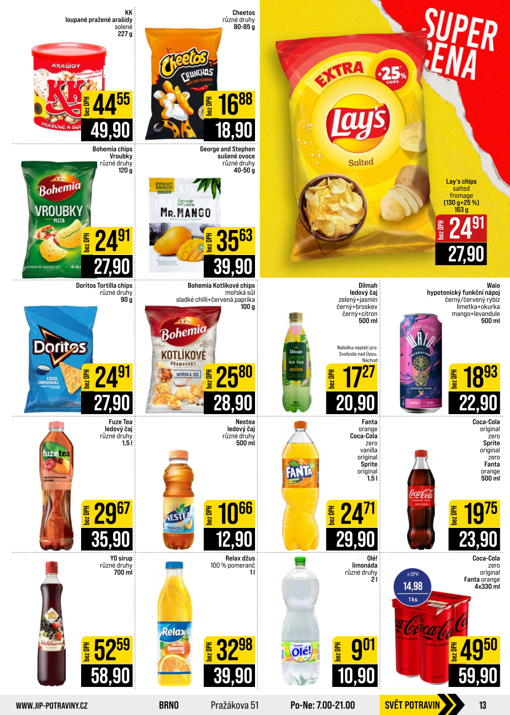 Leták JIP leták CC Cash & Carry - České Budějovice, Most, Náchod, Svoboda nad Úpou, Sušice - strana 13