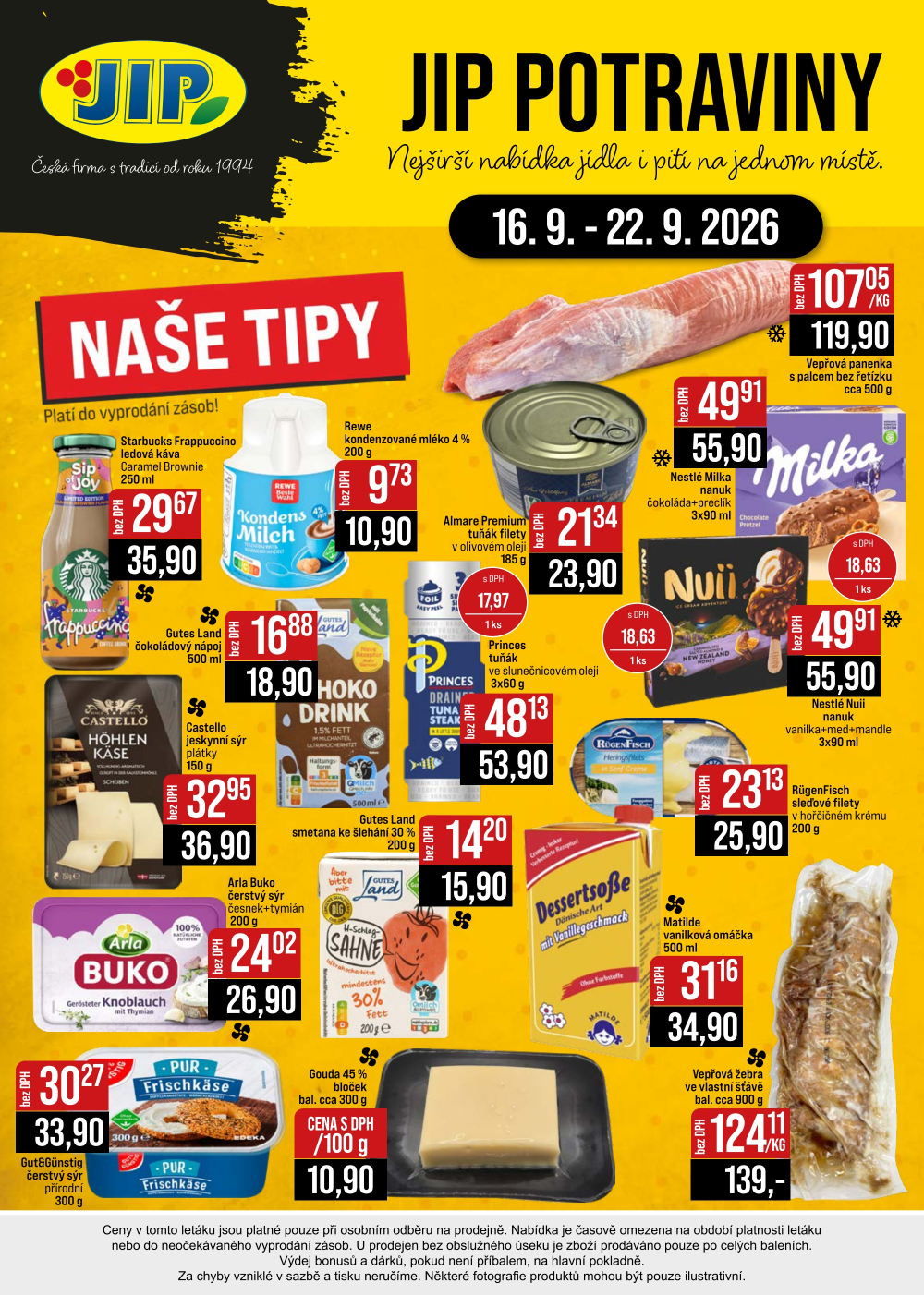 Leták JIP leták CC Cash & Carry - České Budějovice, Most, Náchod, Svoboda nad Úpou, Sušice - strana 24