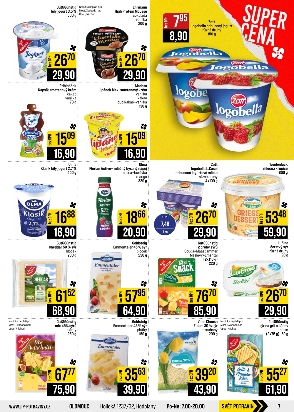 Leták JIP leták CC Cash & Carry - České Budějovice, Most, Náchod, Svoboda nad Úpou, Sušice - strana 7