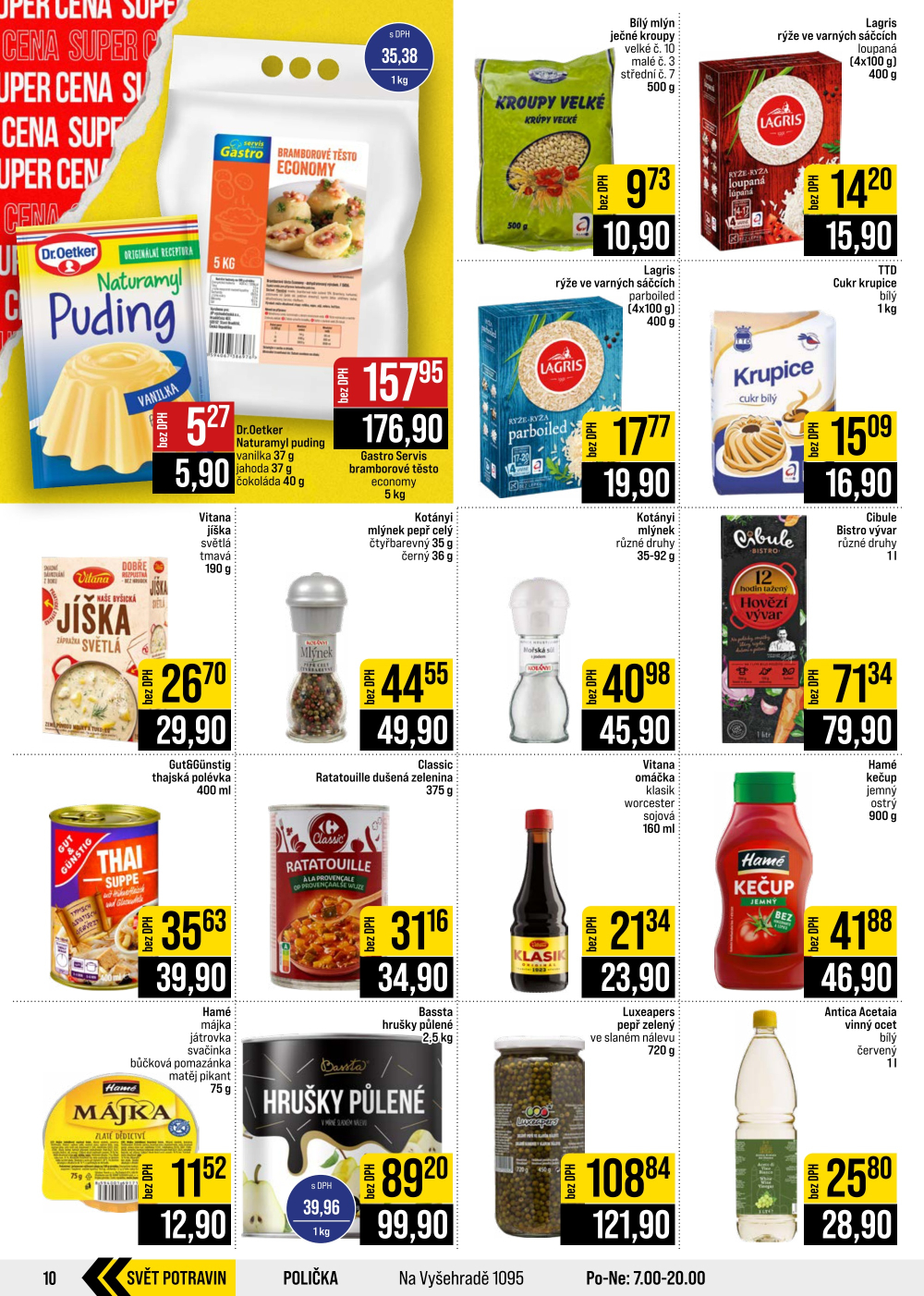 Leták JIP leták CC Cash & Carry - Brno, Ostrava, Praha, Polička, Olomouc, Karlovy Vary, Zlín, Jilemnice, Pardubice - strana 10