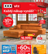 Akční leták XXXLutz  - Každý nákup vynáší!