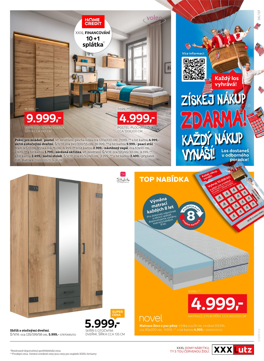 Leták XXXLutz leták - Každý nákup vynáší! - strana 7