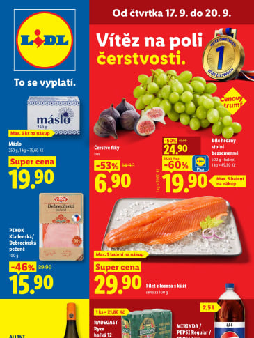 Lidl leták od čtvrtka