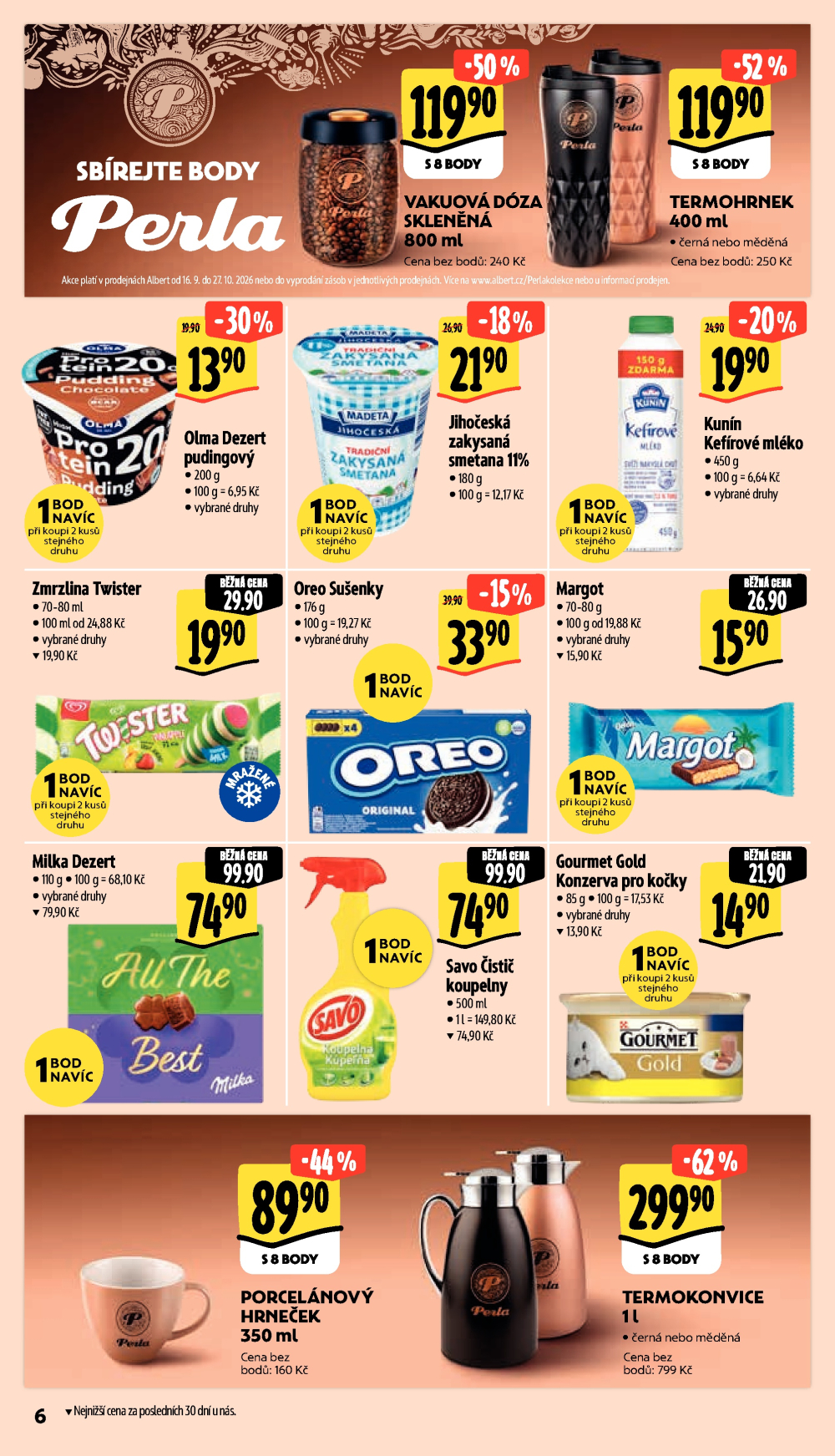 Leták Albert Supermarket leták - Šumperk, Temenická - strana 16
