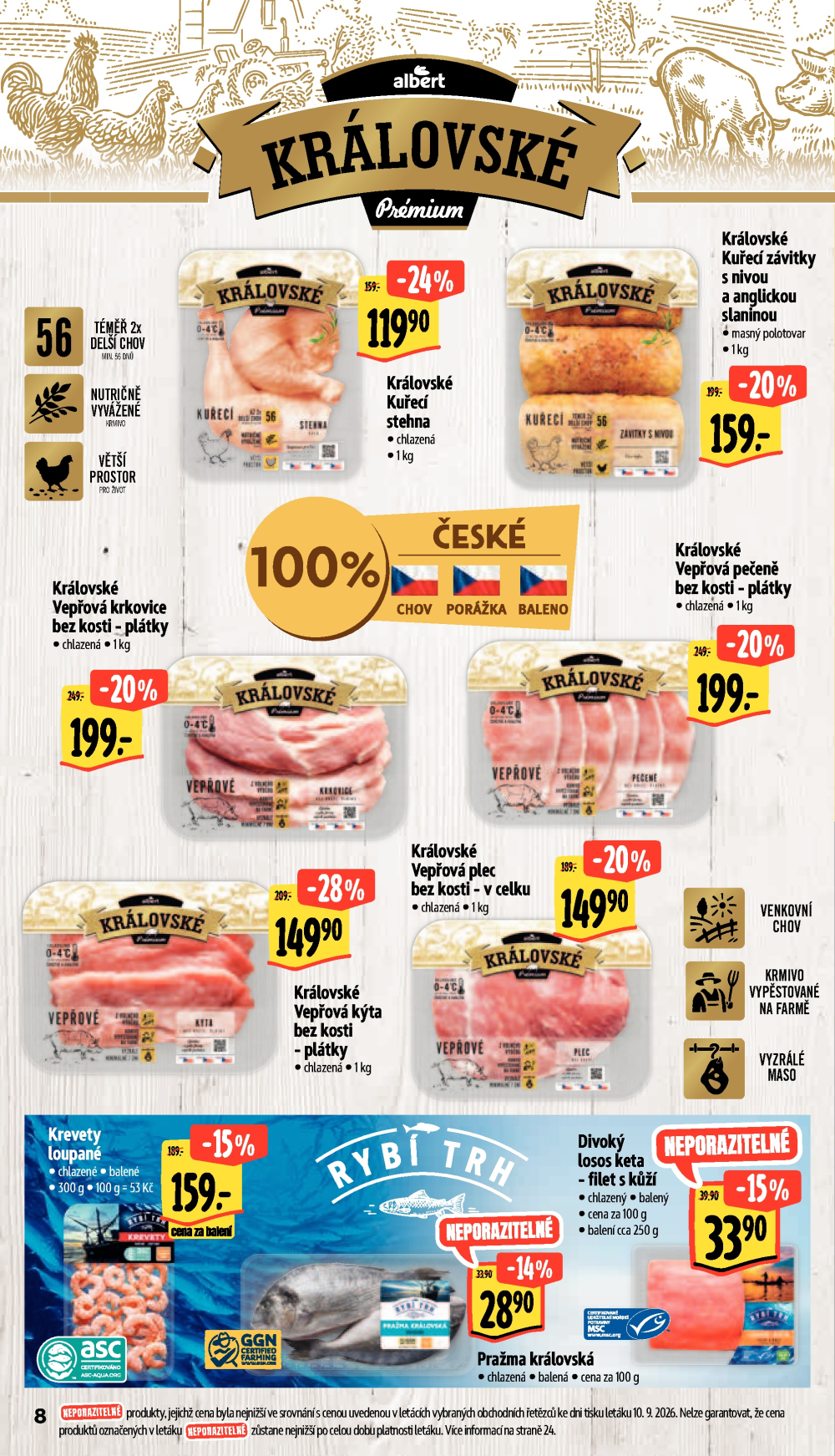 Leták Albert Supermarket leták - Šumperk, Temenická - strana 18