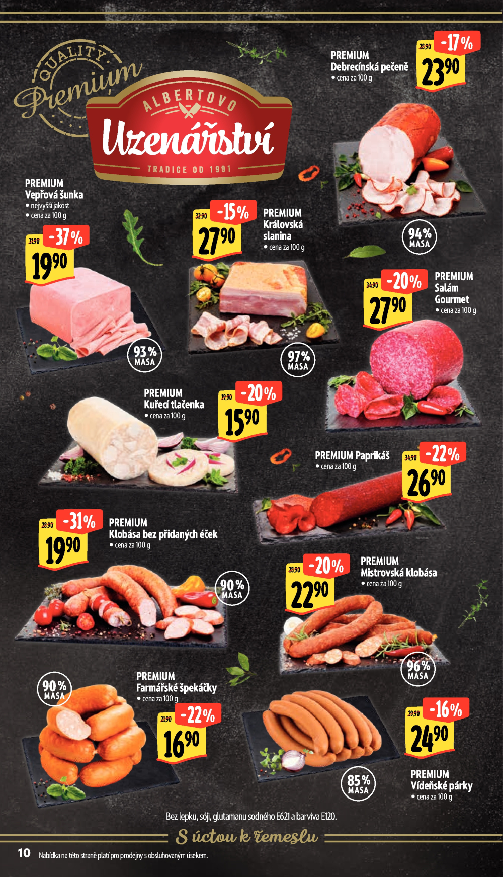 Leták Albert Supermarket leták - Šumperk, Temenická - strana 20