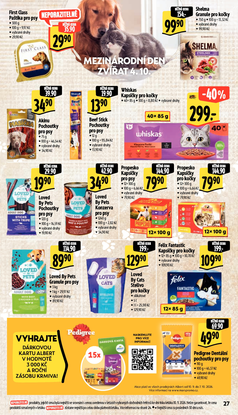 Leták Albert Supermarket leták - Šumperk, Temenická - strana 37