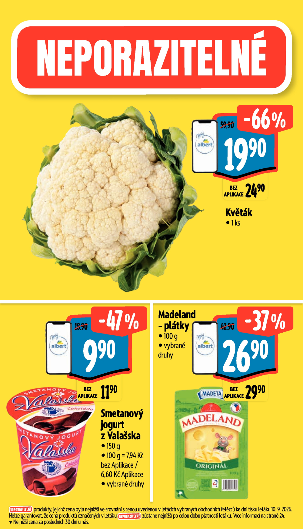 Leták Albert Supermarket leták - Šumperk, Temenická - strana 3