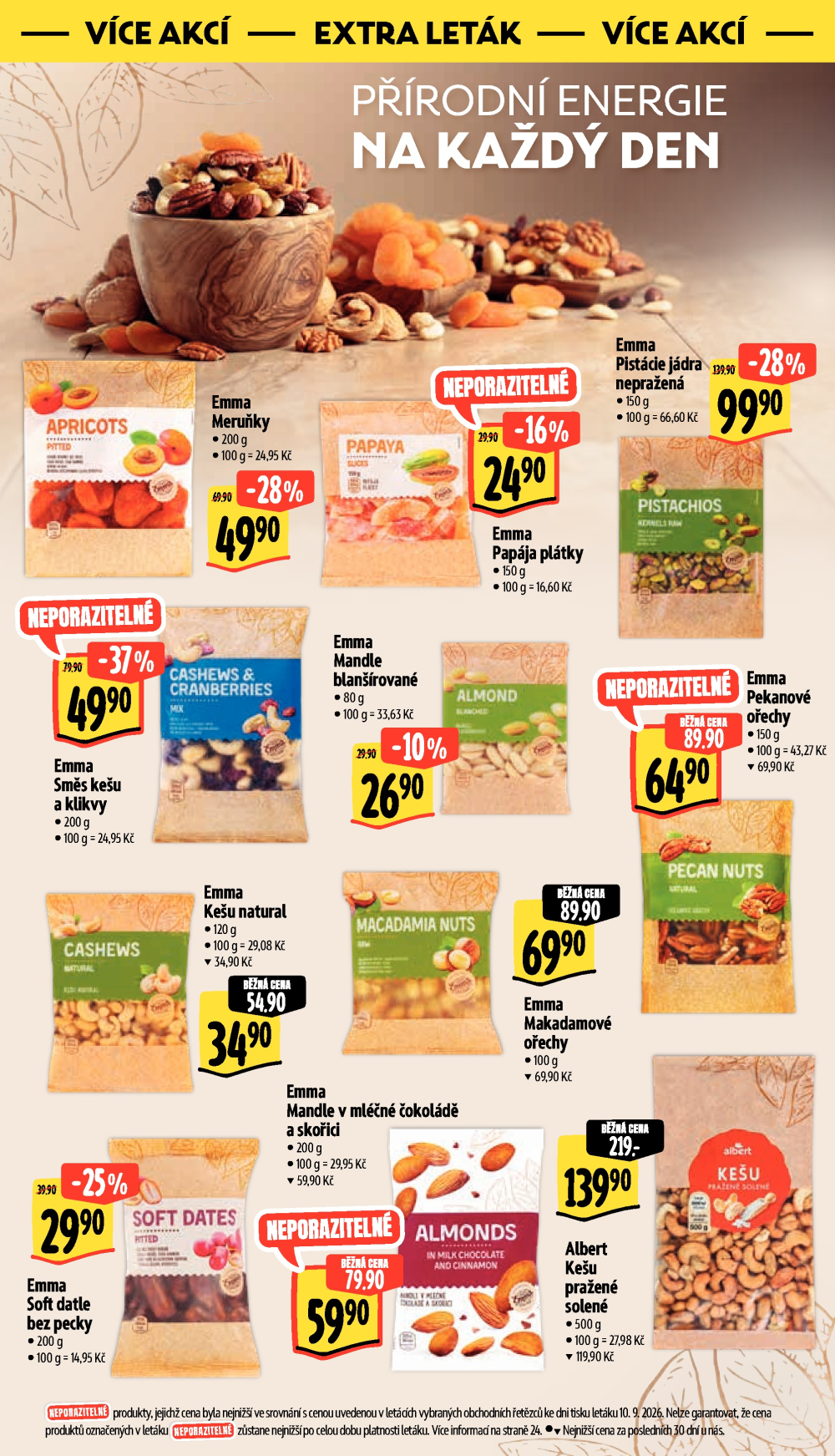 Leták Albert Supermarket leták - Šumperk, Temenická - strana 41