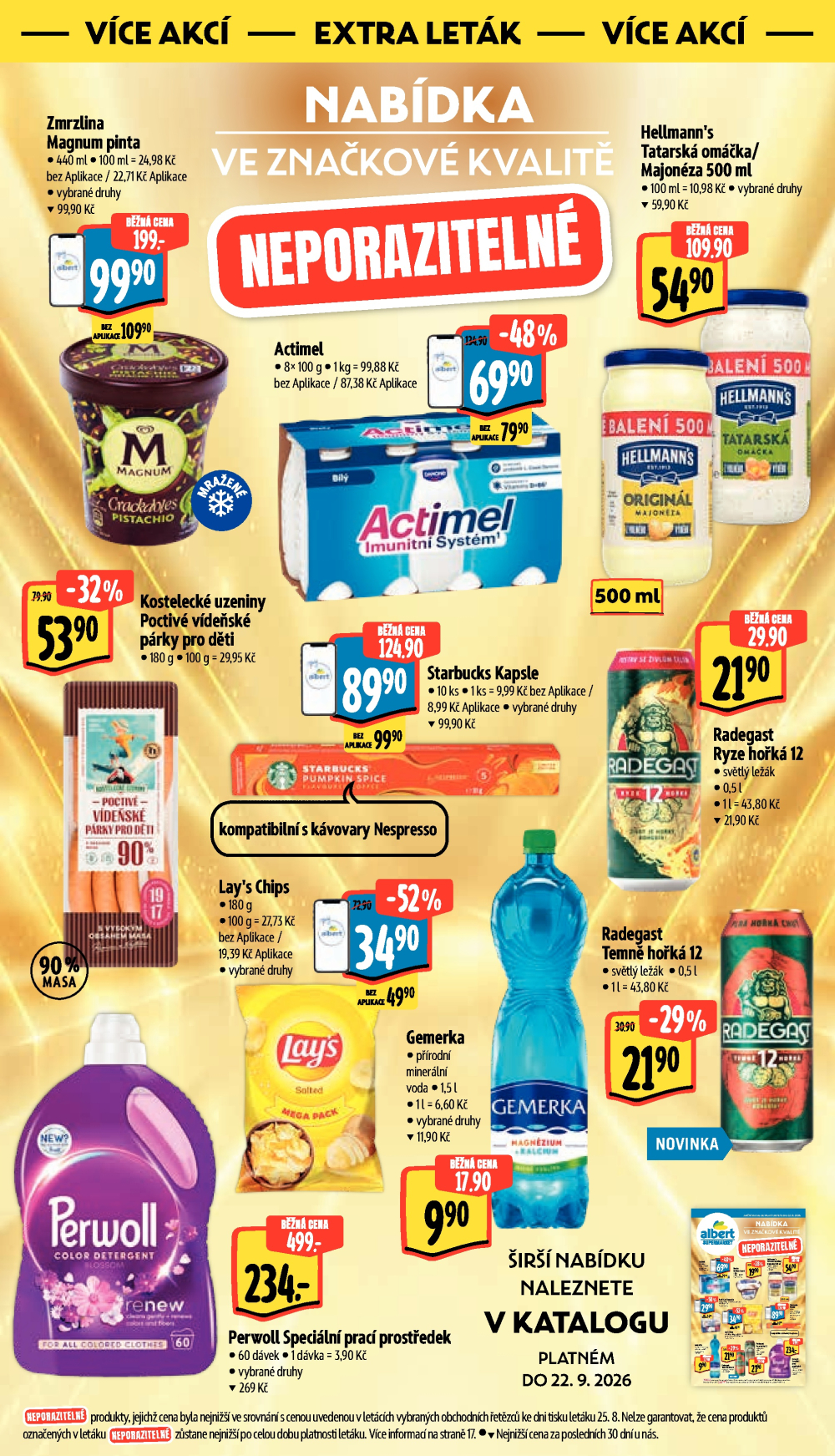 Leták Albert Supermarket leták - Šumperk, Temenická - strana 42