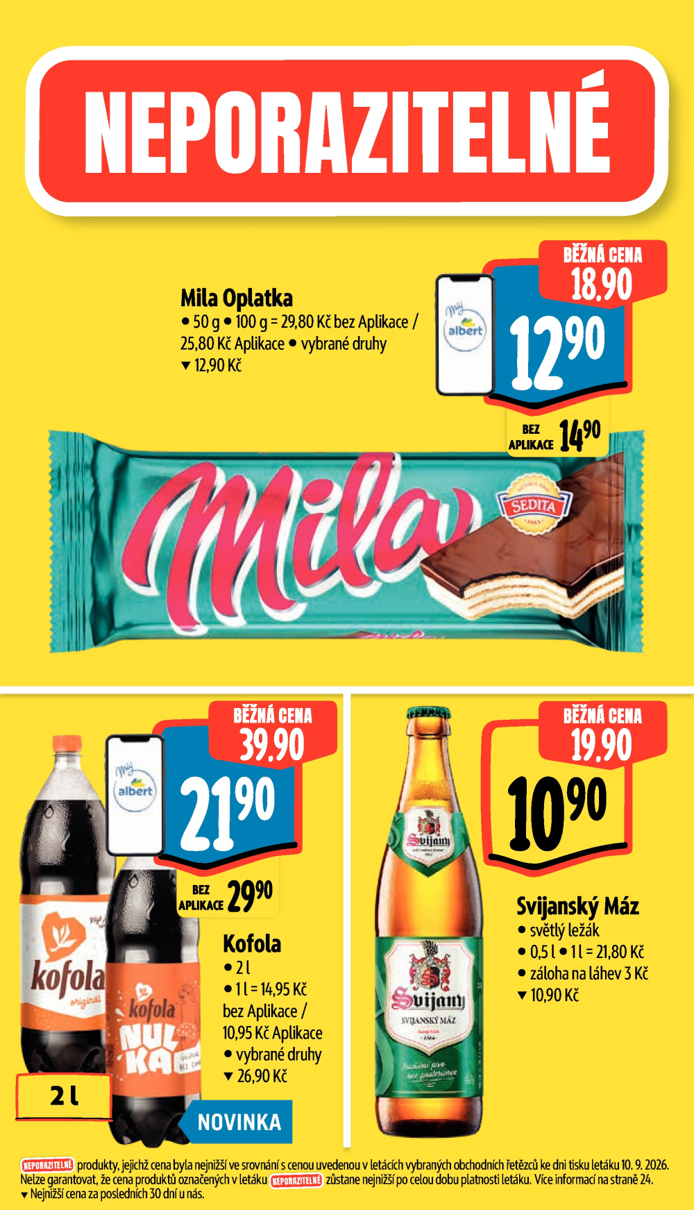 Leták Albert Supermarket leták - Šumperk, Temenická - strana 5