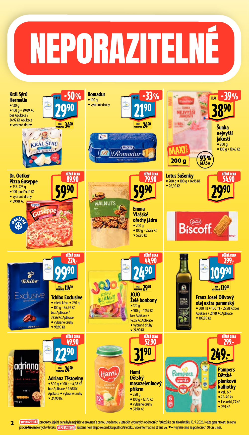 Leták Albert Supermarket leták - Šumperk, Temenická - strana 6