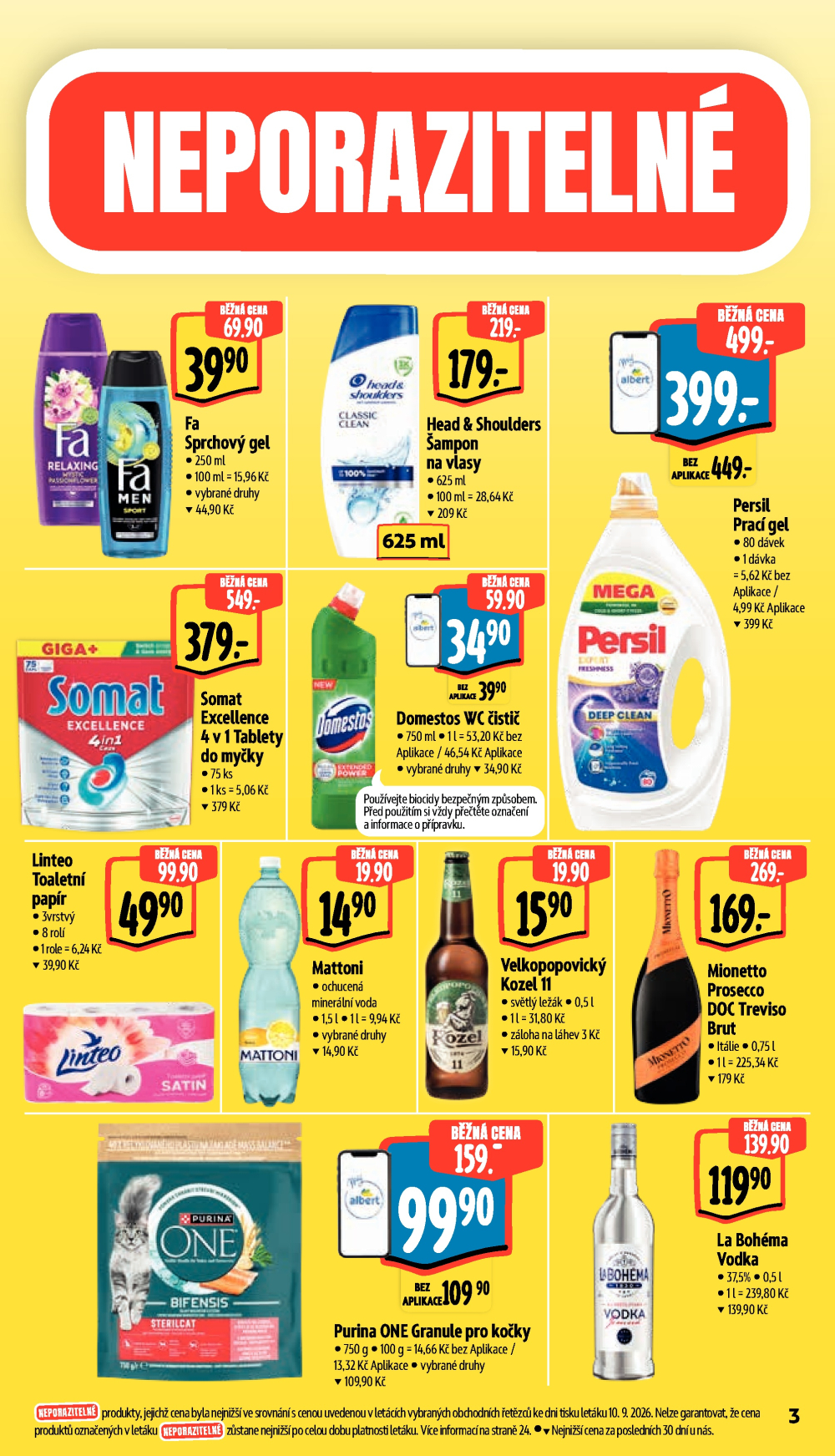 Leták Albert Supermarket leták - Šumperk, Temenická - strana 7