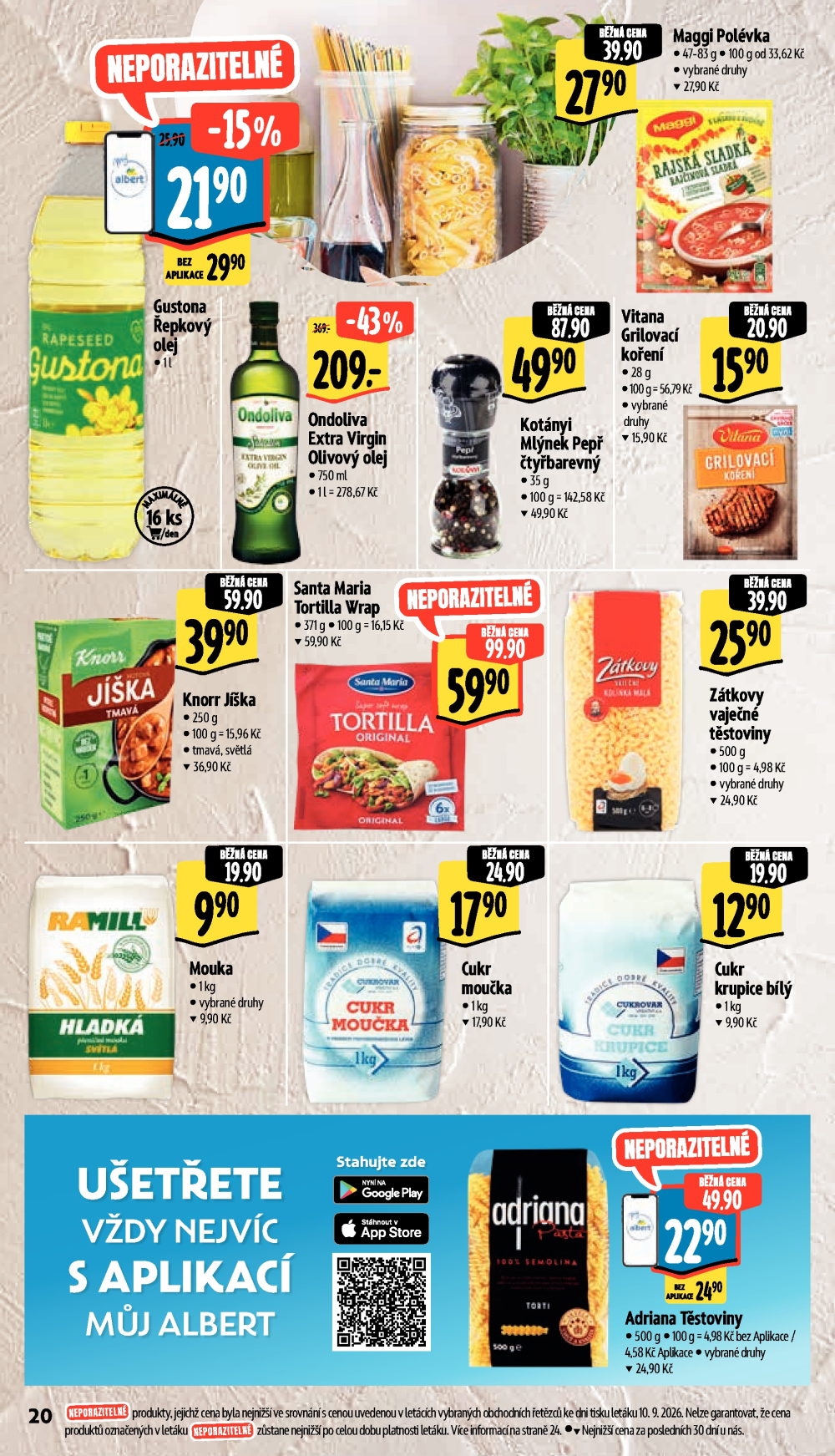 Leták Albert Supermarket leták - Frenštát pod Radhoštěm, Rožnovská - strana 34