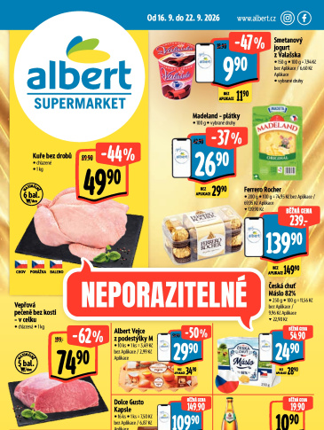 Albert Supermarket leták