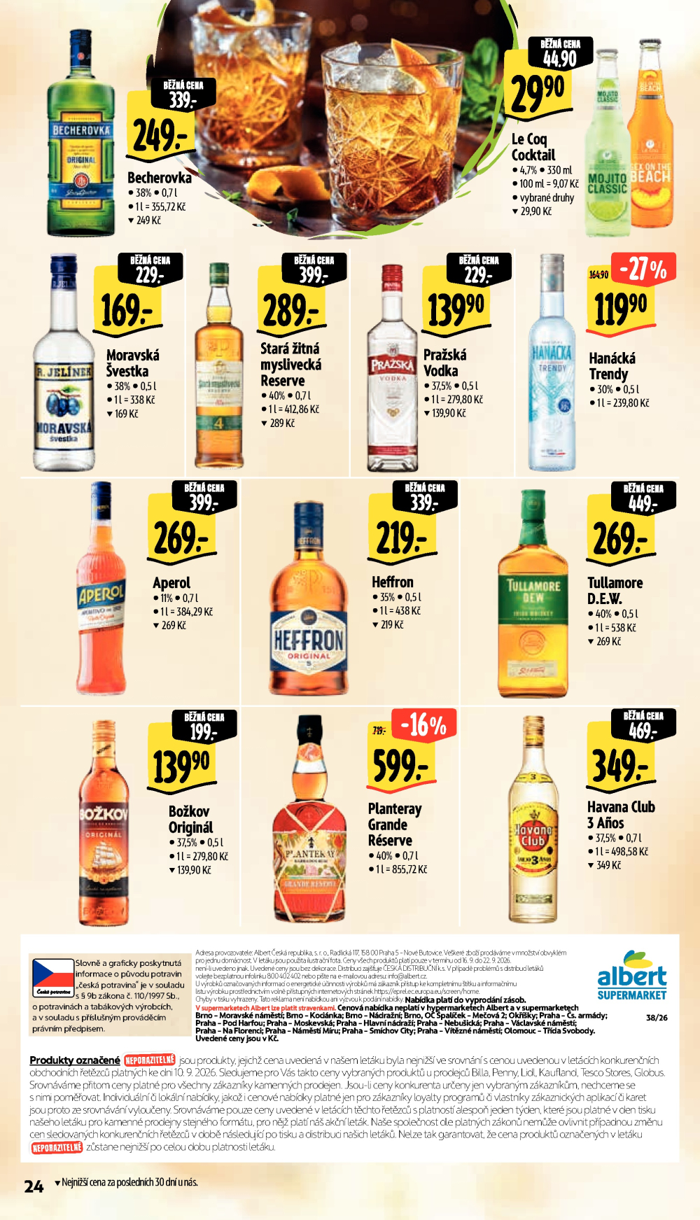 Leták Albert Supermarket leták - strana 34