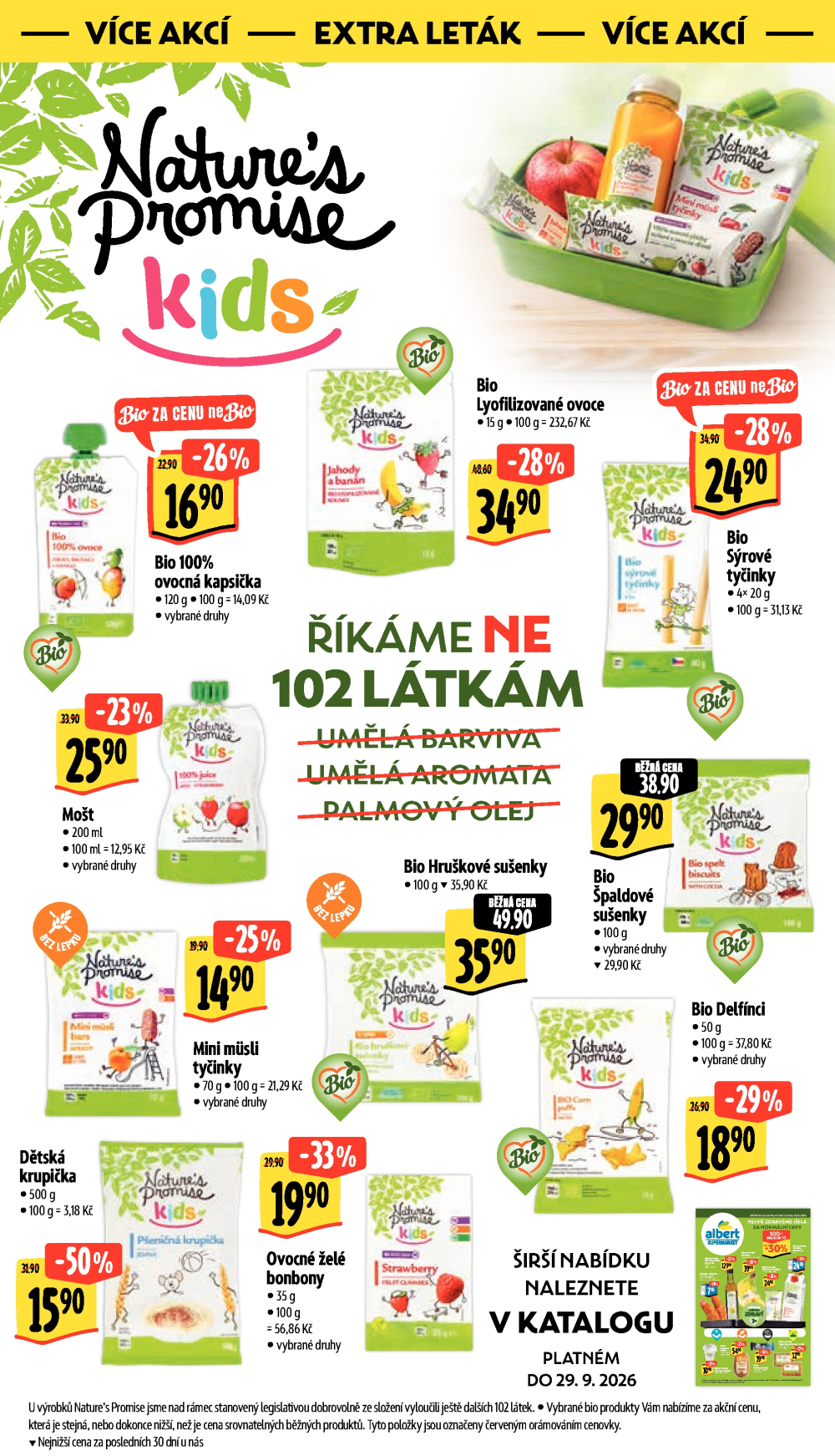 Leták Albert Supermarket leták - strana 39