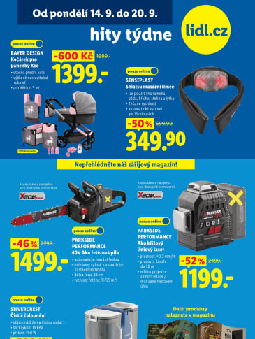 Lidl - shop.cz leták - hity týdne