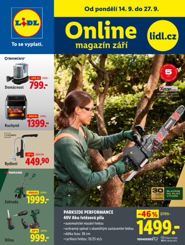 Lidl - shop.cz leták - magazín