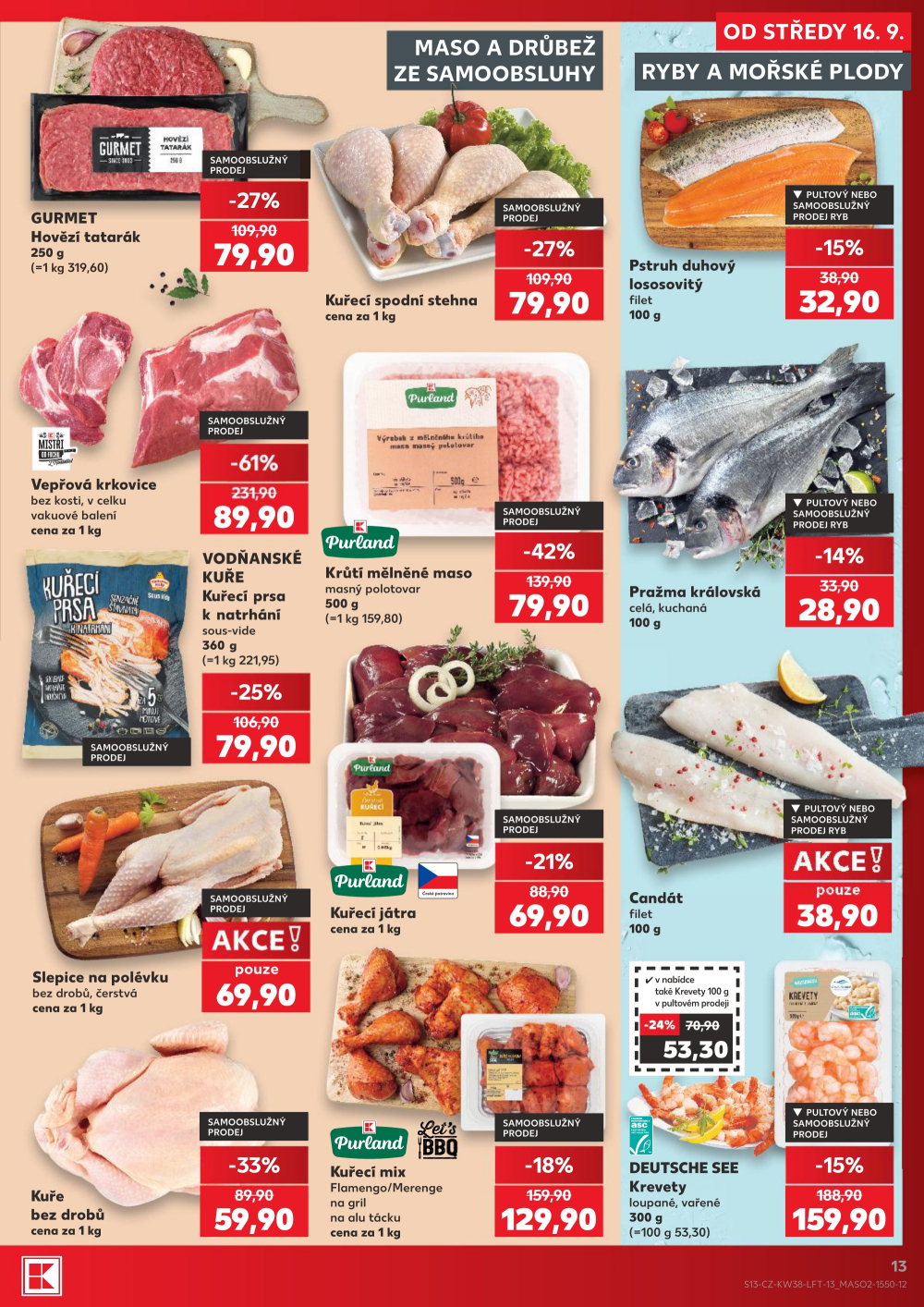 Leták Kaufland leták Praha 6 - Podbaba - strana 13