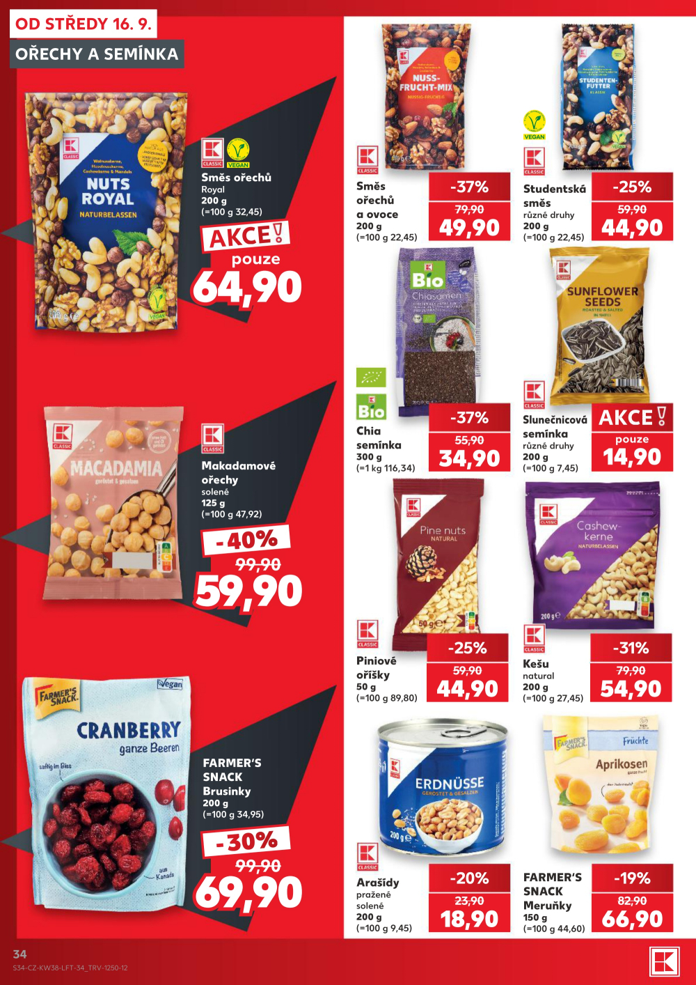Leták Kaufland leták Praha 6 - Podbaba - strana 34