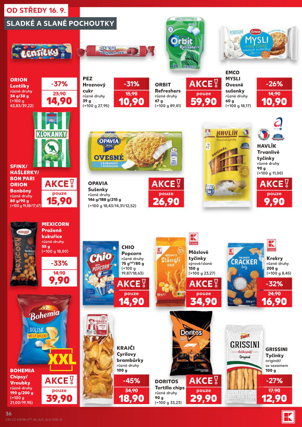 Leták Kaufland leták Praha 6 - Podbaba - strana 36