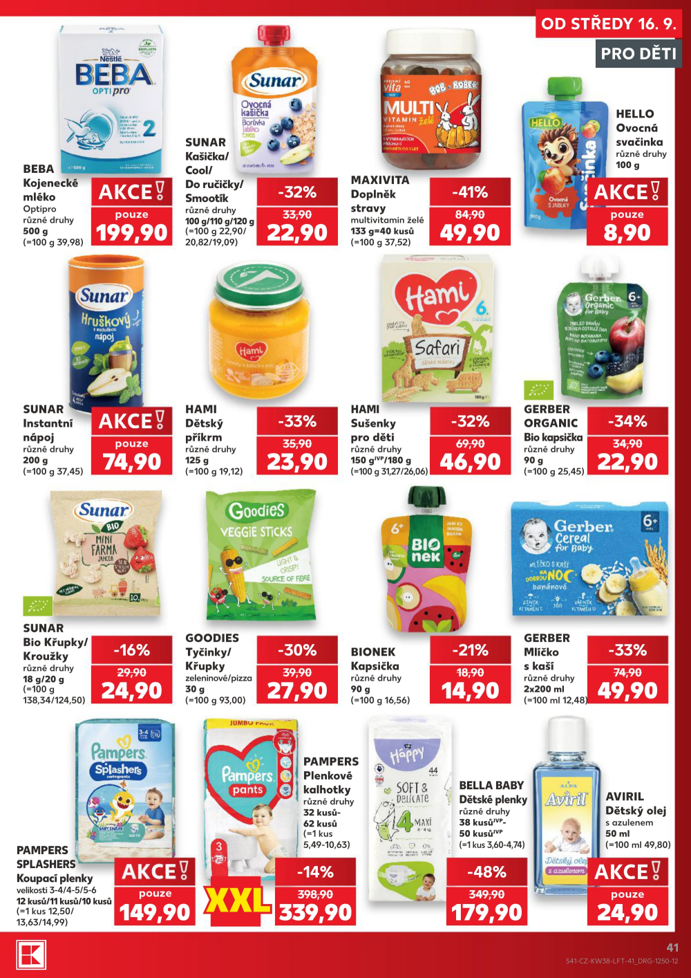 Leták Kaufland leták Praha 6 - Podbaba - strana 41