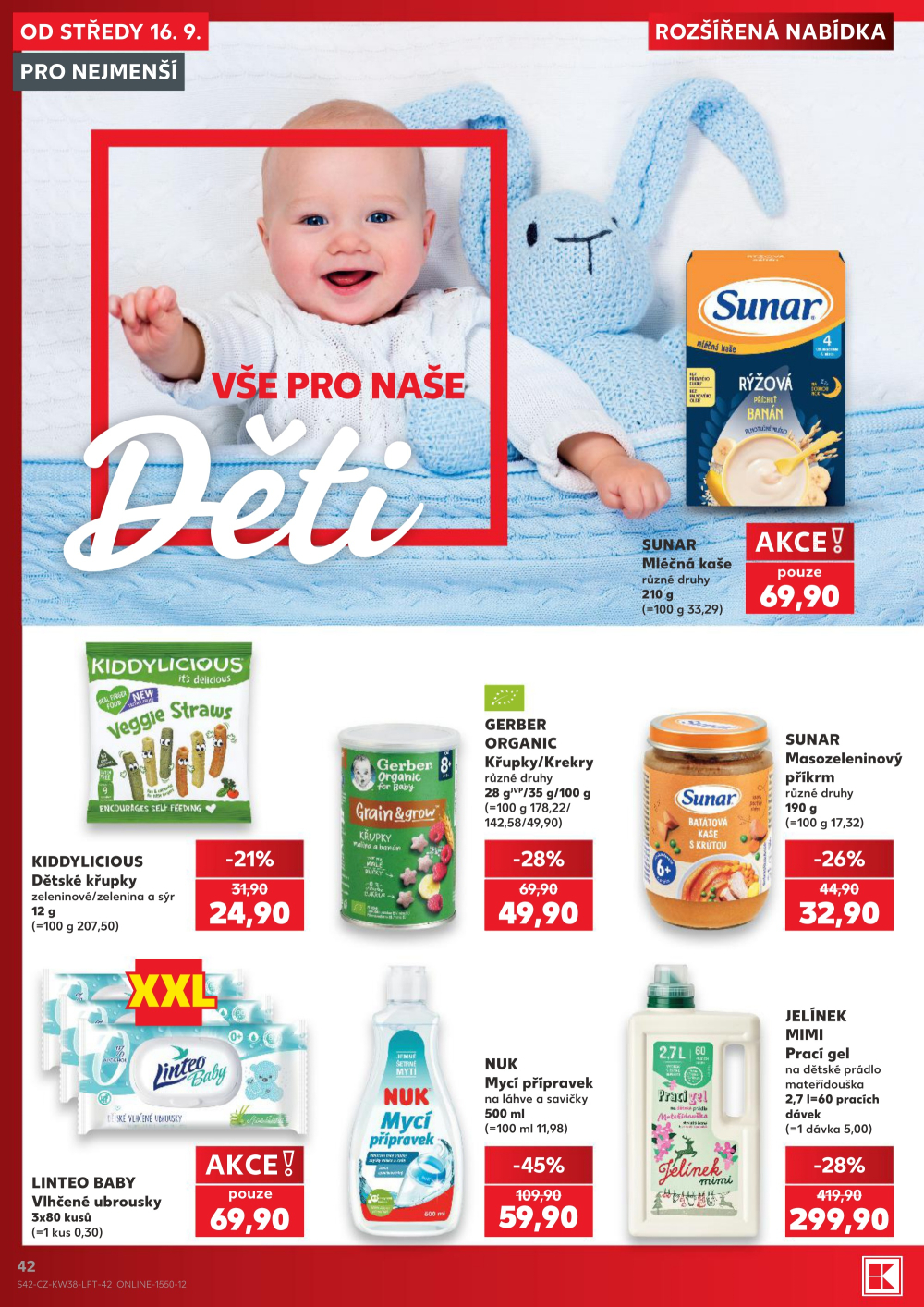 Leták Kaufland leták Praha 6 - Podbaba - strana 42