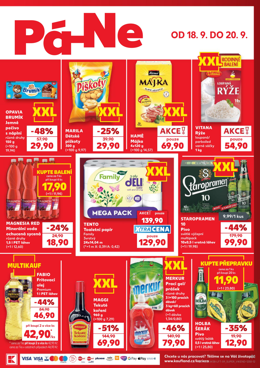 Leták Kaufland leták Praha 6 - Podbaba - strana 51