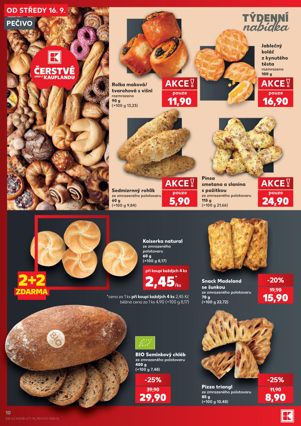 Leták Kaufland leták Praha 3 - Jarov - strana 10