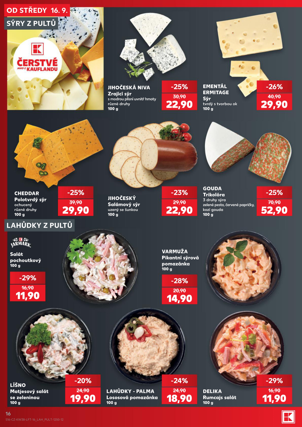Leták Kaufland leták Praha 3 - Jarov - strana 16