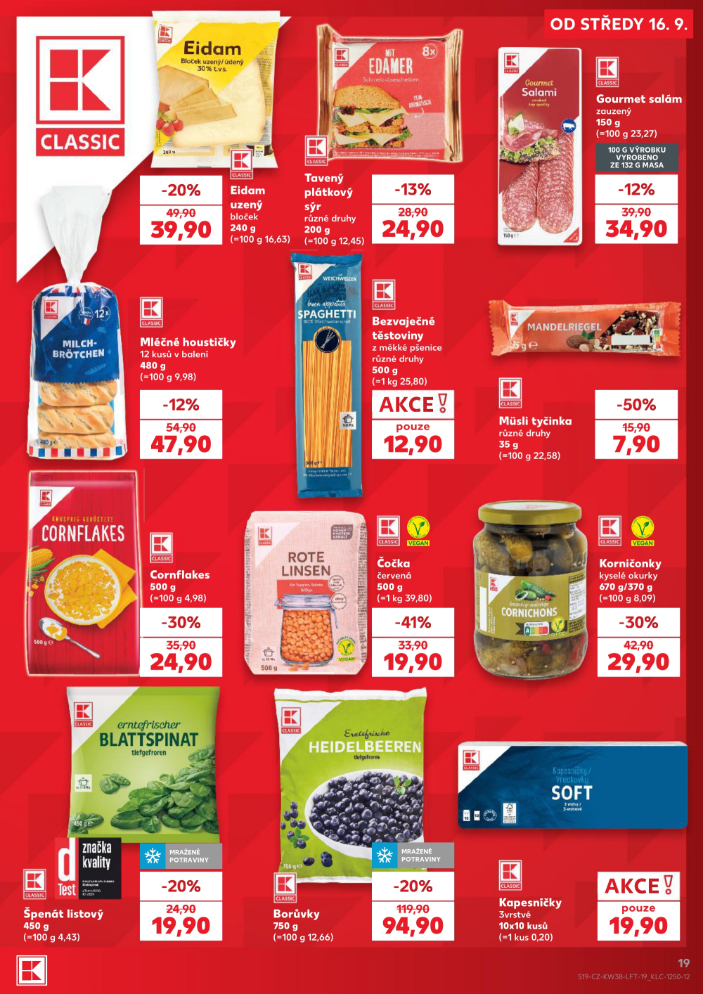 Leták Kaufland leták Praha 3 - Jarov - strana 19
