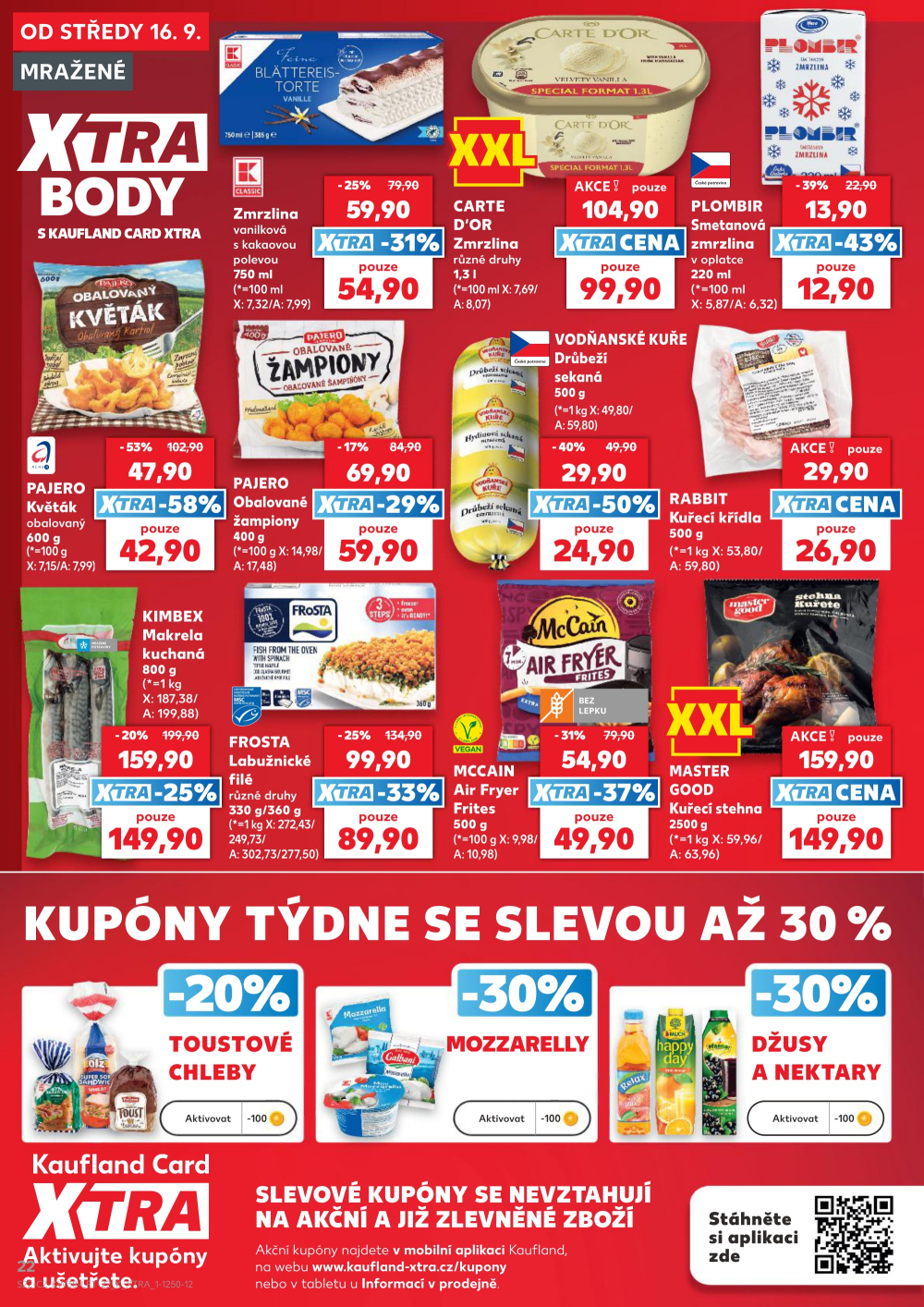 Leták Kaufland leták Praha 3 - Jarov - strana 22