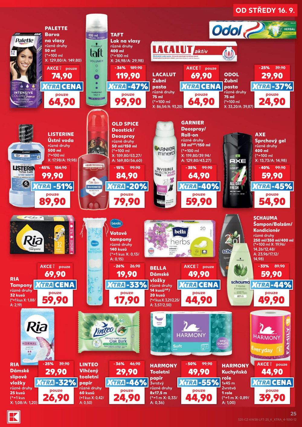 Leták Kaufland leták Praha 3 - Jarov - strana 25