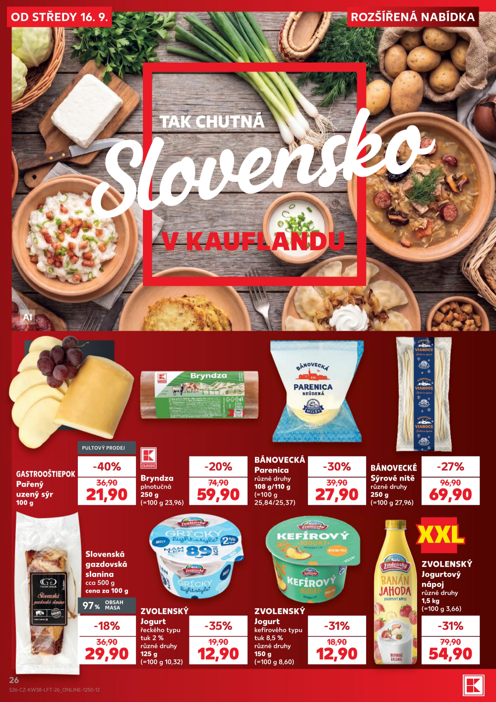 Leták Kaufland leták Praha 3 - Jarov - strana 26
