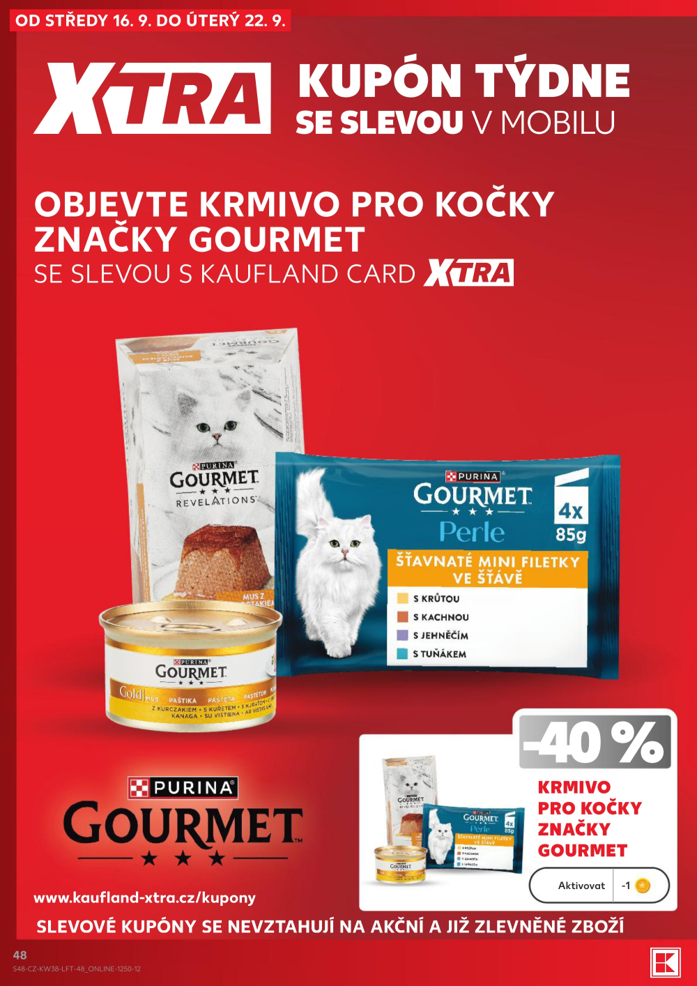 Leták Kaufland leták Praha 3 - Jarov - strana 48