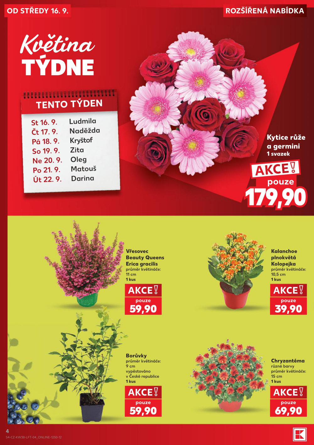 Leták Kaufland leták Praha 3 - Jarov - strana 4