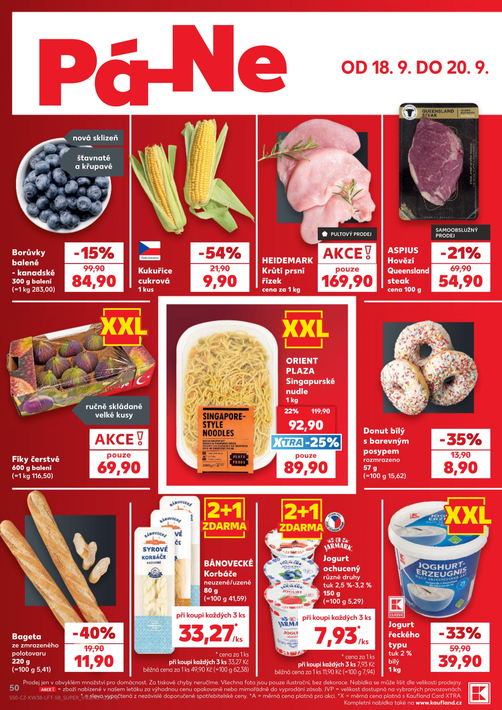 Leták Kaufland leták Praha 3 - Jarov - strana 50