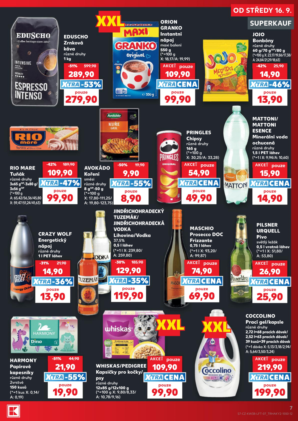 Leták Kaufland leták Praha 3 - Jarov - strana 7