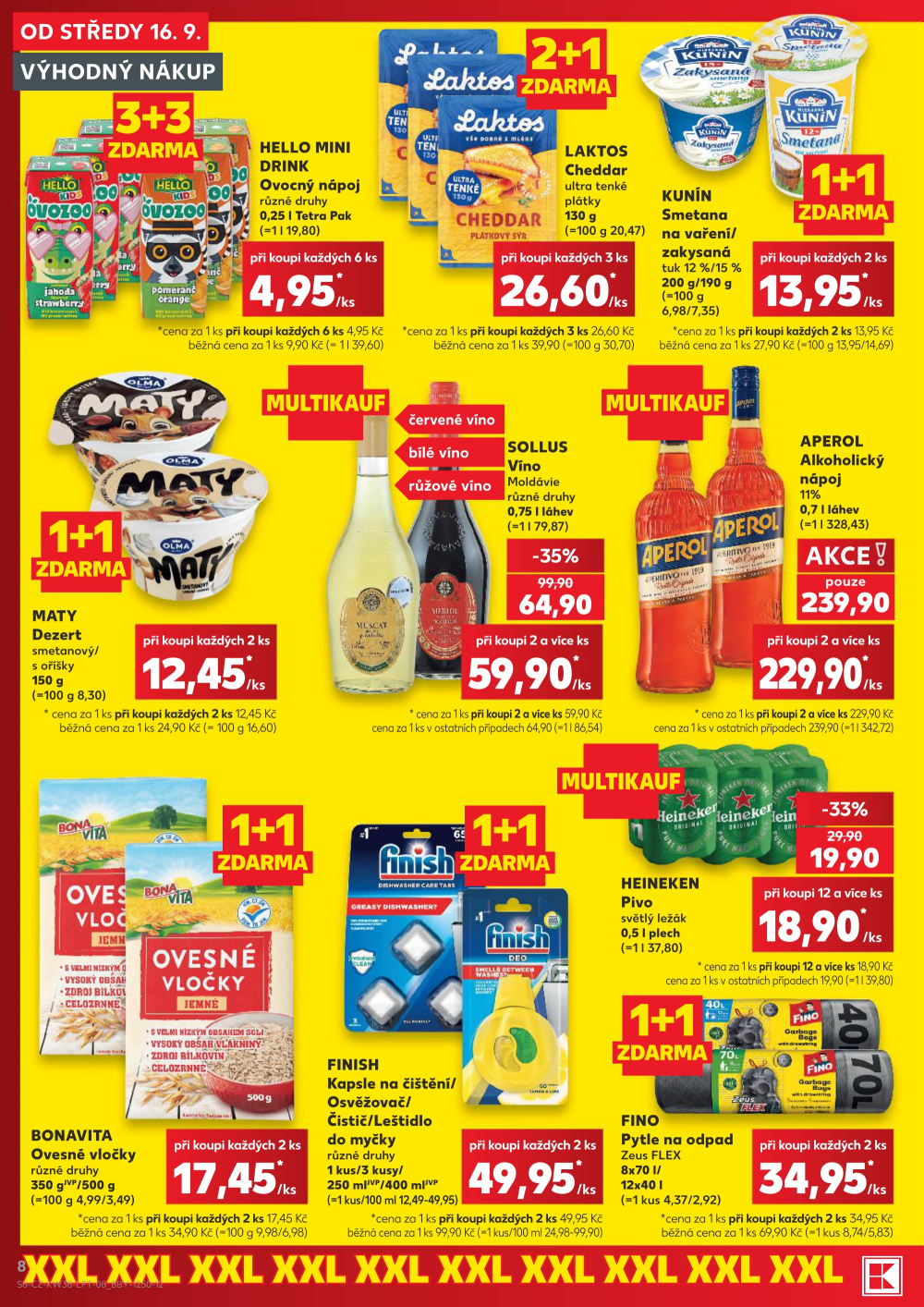 Leták Kaufland leták Praha 3 - Jarov - strana 8