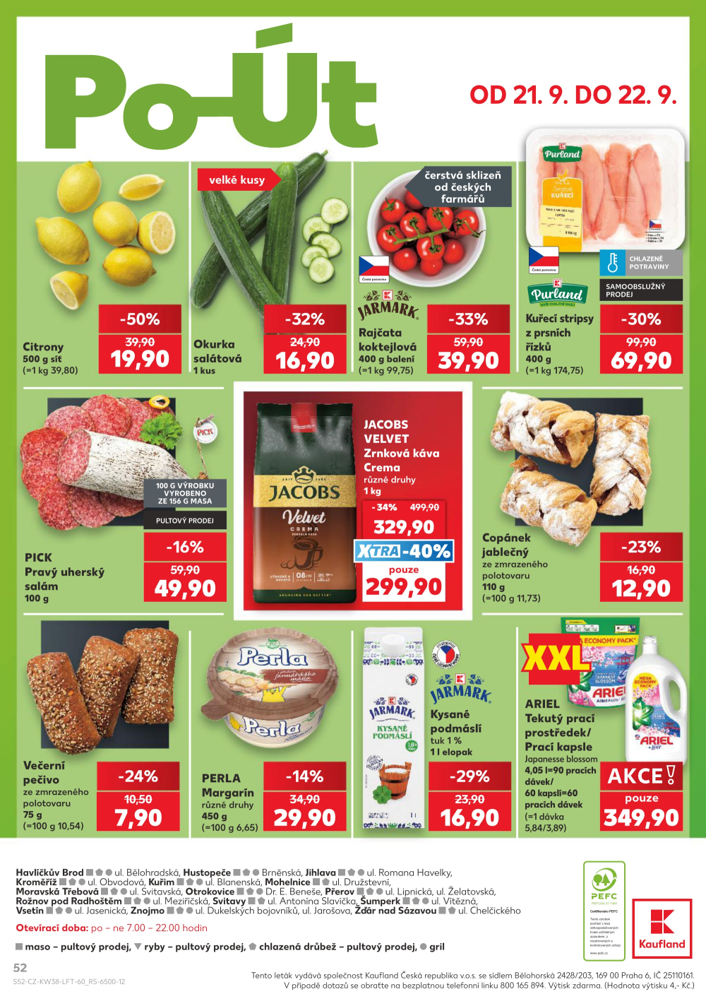 Leták Kaufland leták Jihlava - strana 52
